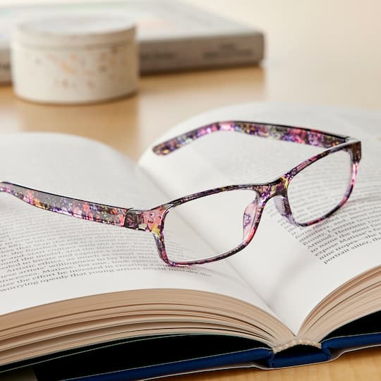 Floral Reading Glasses by ArtMinds